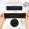 Picture of DiyJibb Headbands for Women Non Slip - 7PCS Fashion Sports Hair Bands for Women's Hair, Soft Cotton Cloth Stretchy Headbands for Women for Workout Yoga Running