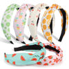 Picture of DiyJibb Headbands for Women Girls - 6PCS Stylish Top Knotted Headbands - Knotted Headband For Women - Head Bands Wide Hairband Hair Accessories