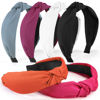Picture of DiyJibb Headbands for Women Girls - 6PCS Stylish Top Knotted Headbands - Knotted Headband For Women - Head Bands Wide Hairband Hair Accessories