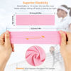 Picture of Headbands for Women Non Slip - 7PCS Fashion Sports Hair Bands for Women's Hair, Soft Cotton Cloth Stretchy Headbands for Women for Workout Yoga Running