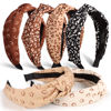 Picture of DiyJibb Headbands for Women Girls - 6PCS Stylish Top Knotted Headbands - Knotted Headband For Women - Head Bands Wide Hairband Hair Accessories