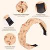 Picture of DiyJibb Headbands for Women Girls - 6PCS Stylish Top Knotted Headbands - Knotted Headband For Women - Head Bands Wide Hairband Hair Accessories