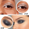 Picture of Kaely 4Pcs Black Brown Silver Gray Gel Eyeliner Pencil Set,Eye Liner Waterproof Smudge Proof,Cat Eye Makeup Stencil,Eye Black Smokey Eyeshadow Palette Stick,Goth Halloween Makeup,lapiz de ojos