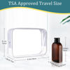 Picture of Cosywell Travel Bottles for Toiletries 4pcs 3.4oz Travel Shampoo and Conditioner Bottles TSA Approved Travel Size Containers Leak Proof Small Plastic Squeeze Bottles with Flip Cap