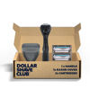 Picture of Dollar Shave Club Starter Set - Diamond Grip Razor Handle, 4 Blade Refills, and Razor Cover - Men's and Women's Precision Shaving Kit