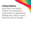 Picture of Nulo Freestyle Grain-Free Perfect Purees Premium Wet Cat Treats, Squeezable Meal Topper for Felines, High Moisture Content to Support Hydration, 0.5 Ounces in each Lickable Wet Cat Treat Pouch