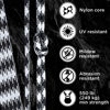 Picture of TECEUM Paracord Type III 550 Urban Camo - 50 ft - 4mm - Tactical Rope MIL-SPEC - Outdoor para Cord - Camping Hiking Fishing Gear - EDC Parachute Cord -Strong Survival Rope 1607m