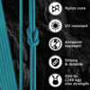 Picture of TECEUM Paracord Type III 550 Ice Mint - 100 ft - 4mm - Tactical Rope MIL-SPEC - Outdoor para Cord - Camping Hiking Fishing Gear - EDC Parachute Cord -Strong Survival Rope 049