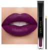 Picture of MAKI YIKA Dark Purple Lipstick for Women Color Stay Long Lasting Lipsticks, No Smudge Matte Liquid Lipstick Transferproof Cruelty-Free Lip Color, GOTHIC PLUM
