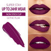 Picture of MAKI YIKA Dark Purple Lipstick for Women Color Stay Long Lasting Lipsticks, No Smudge Matte Liquid Lipstick Transferproof Cruelty-Free Lip Color, GOTHIC PLUM