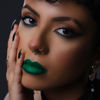 Picture of MAKI YIKA Green Lipstick for Women Color Stay Long Lasting Lipsticks, No Smudge Matte Liquid Lipstick Transferproof Cruelty-Free Lip Color, FORBIDDEN FOREST