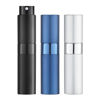 Picture of LISAPACK 8ML Atomizer Perfume Spray Bottle for Travel (3 PCS) Empty Cologne Dispenser, Portable Sprayer (Black, Silver, Blue)