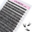 Picture of Lash Clusters DIY Eyelash Extensions 40D 0.05 Eyelash Clusters Mixed Tray Cluster Eyelash Extensions D Curl Cluster Lashes Natural Individual Lashes (40D-0.05D-9-16mm)