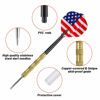 Picture of Accmor Steel Tip Darts, Professional Metal Darts, Darts Metal Tip Set, Metal Darts for Dartboard,18 pcs