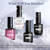 Picture of JODSONE 4 Bottles of 15 Capacities of Nail Dehydrator Nail Primer Base Top Coat Long Lasting and Easy to Apply Large Bottle