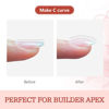 Picture of JODSONE 4 Bottles of 15 ML Capacity Builder Gel Nail Kit Building Nail for Extending Nails Need to Cured By Nail Lamp
