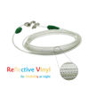 Picture of Petest 15ft Reflective Tie-Out Cable for Medium Dogs Up to 60 Pounds