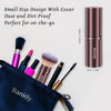 Picture of Makeup Brush Kabuki Face Brushes Retractable Travel Blush Brush Portable Flawless for Foundation, Powder Blush, Bronzer, Buffing, Liquid, Cream, Cruelty Free with Cover(Round-Head)