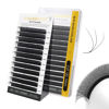 Picture of NAGARAKU W Shape Eyelash Extension 3D VolumeCluster Premade Fans Eye Lashes Faux Mink Matte Black Easy Fanning False Eyelashes (0.07mm DD curl 14mm)