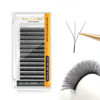 Picture of NAGARAKU 3D W Shape Eyelash Extension Supplies Natural Soft Volume 0.07mm DD curl 8-12mm Mix Premade Fans Faux Mink Matte Black Cluster Easy Fanning False Lashes