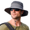 Picture of Sun Hats for Men Women Fishing Hat UPF 50+ Breathable Wide Brim Summer UV Protection Hat