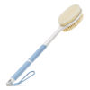 Picture of Backski Back Scrubber Anti Slip for Shower,Shower Brush Long Handle with Stiff and Soft Bristles,Body Exfoliator for Bath or Dry Brush(Blue)
