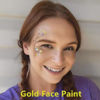 Picture of Go Ho White Silver and Gold Body Glitter Set,3 PCS Face Glitter Gel,Holographic Long Lasting Chunky Sequins Glitter Makeup for Singer Concerts,Parties,Performances,Stages,Festival Rave Accessories