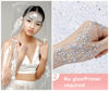 Picture of Go Ho White Silver and Gold Body Glitter Set,3 PCS Face Glitter Gel,Holographic Long Lasting Chunky Sequins Glitter Makeup for Singer Concerts,Parties,Performances,Stages,Festival Rave Accessories