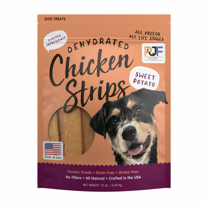Picture of Pet Jerky Factory Premium Dog Treats | 100% Human Grade | USA Made | Grain Free | Chicken and Sweet Potato, 12 oz.