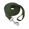 Picture of Nylon Training Dog Leash for Small Medium Large Dogs, 15ft 20ft 30ft 50ft Long Leash Dog/Puppy Lead for Obedience Recall Training, Camping (1" x 20ft, Green)