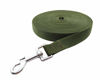 Picture of Nylon Training Dog Leash for Small Medium Large Dogs, 15ft 20ft 30ft 50ft Long Leash Dog/Puppy Lead for Obedience Recall Training, Camping (1" x 20ft, Green)