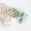 Picture of Bumkins Waterproof Wet Bag for Baby, Travel, Swim Suit, Cloth Diapers, Pump Parts, Pool, Gym Clothes, Toiletry, Strap to Stroller, Daycare, Zipper Reusable Bag, Wetdry Packing Pouch, Sand Check
