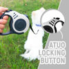 Picture of LIEVUIKEN Retractable Dog Leash Automatic Telescopic Tractor Dog Tape, Pet Tape 10/16 FT Durable and Convenient, with Folding Bowl, Dispenser, Rubbish Bags, Suitable for Small and Medium Dogs