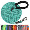 Picture of NTR 8FT Heavy Duty Dog Leash, Pink Rope Dog Leash with Swivel Lockable Hook and Comfortable Padded Handle, Cat Puppy Leash Lead for Small Medium Large Dogs Training, Playing, Camping,or Backyard