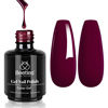 Picture of beetles Gel Nail Polish 15 ml Cherry Mocha Dark Purple Wine Solid Color Soak Off LED UV Lamp DIY Decoration Manicure Art Design Salon at Home Mellow Plum Collection Gifts for Her Women Girls