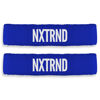 Picture of Nxtrnd Bicep Bands for Football, Slim Arm Sweat Bands, Sold as a Pair (Blue) One Size Fits Most