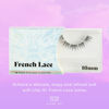 Picture of Lilac St. - French Lace Lashes - Delicate & Wispy Lash - Refined with Elevated Boldness - Ultra Lightweight & Reusable - Vegan & Cruelty Free - 10 mm
