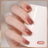 Picture of GAOY Nude Jelly Pink Gel Nail Polish Set, 6 Transparent Colors Sheer White Brown Gel Nail Kit for Salon and Nail Art DIY at Home