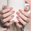 Picture of GAOY Strawberry Milk Jelly Gel Nail Polish of 6 Transparent Nude Red Pink Brown Colors Sheer Gel Polish Kit for Salon Gel Manicure and Nail Art DIY at Home