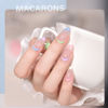 Picture of GAOY Pastel Green Purple Gel Nail Polish Set, 6 Colors Nude Pink Blue Soak Off Gel Polish Kit for Salon and Nail Art DIY at Home
