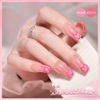 Picture of GAOY Red Pink Gel Nail Polish Set, 6 Colors Nude White Soak Off Gel Polish Kit for Salon and Nail Art DIY at Home