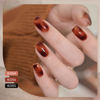 Picture of GAOY Jelly Gel Nail Polish of 6 Transparent Milker Nude Brown Red Pink Colors Sheer Gel Polish Kit for Salon Gel Manicure and Nail Art DIY at Home