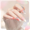 Picture of GAOY Nude Coral Green Gel Nail Polish Set, 6 Colors Milky White Blue Olive Soak Off Gel Polish Kit for Salon and Nail Art DIY at Home