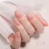 Picture of GAOY Jelly Nude Milky White Gel Nail Polish Set, 6 Transparent Colors Sheer Pink Brown Gel Nail Kit for Salon Gel Manicure and Nail Art DIY at Home