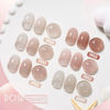Picture of GAOY Rose Quartz Jelly Gel Nail Polish of 6 Transparent Nude Pink Gray Colors Sheer Gel Polish Kit for Salon Gel Manicure and Nail Art DIY at Home