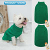 Picture of Mihachi Turtleneck Dog Sweater - Winter Coat Apparel Classic Cable Knit Clothes with Leash Hole for Cold Weather, Ideal Gift for Pet in New Year