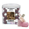 Picture of Conair Heatless Curls Hair Roller - 31 Count, Assorted sizes & Colors - Pink, Gray & Purple - Overnight Curl Rollers w/storage case