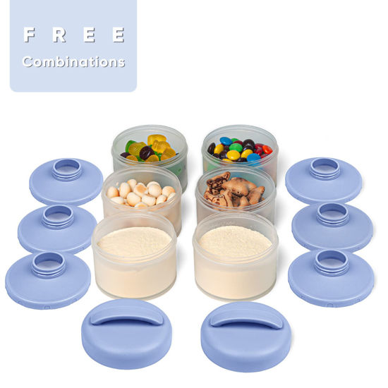 GetUSCart- Termichy Stackable Formula Dispenser Portable Milk Powder ...