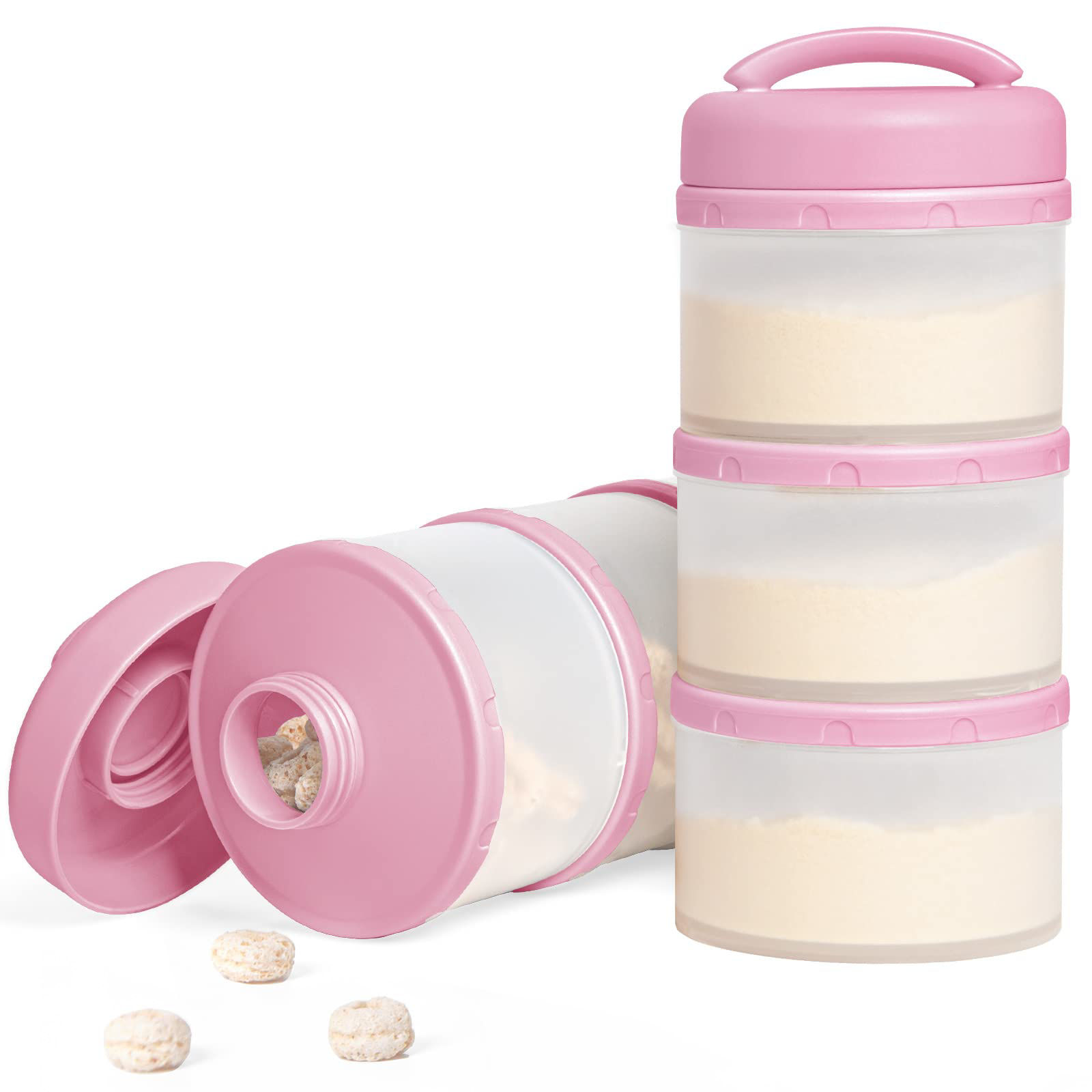GetUSCart- Termichy Stackable Formula Dispenser Portable Milk Powder ...