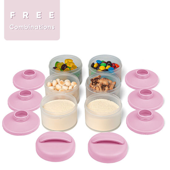 GetUSCart- Termichy Stackable Formula Dispenser Portable Milk Powder ...